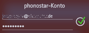 3. phonostar-Konto