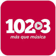 102.3 Nuestra Radio-Logo