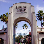 Eingangstor zu den Universal Studios in Hollywood