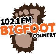 Love My Bigfoot Country 102.1-Logo