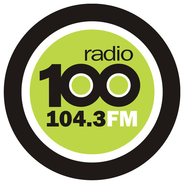 Radio 100 104.3-Logo