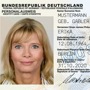Erika Mustermann, geboren am 12. August 1964 - mal in München, mal in Berlin