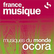 France Musique Ocora Musiques du Monde  