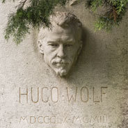 Das Grabmal von Hugo Wolf auf dem Wiener Zentralfriedhof