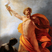 Prometheus gab, dem Mythos nach, dem Menschen das Feuer