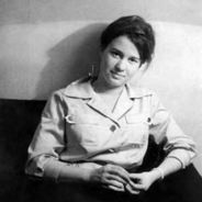 Ulrike Meinhof aus ihrer Zeit als junge Journalistin um 1964