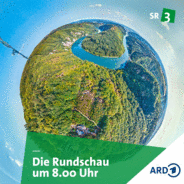 SR info Rundschau 8.00 Uhr-Logo
