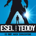 Esel und Teddy-Logo