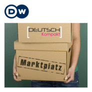 Marktplatz - Deutsche Sprache in der Wirtschaft | Deutsch lernen | Deutsche Welle-Logo