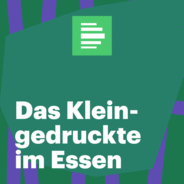 Das Kleingedruckte im Essen - Deutschlandfunk Nova-Logo