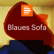 Das blaue Sofa-Logo