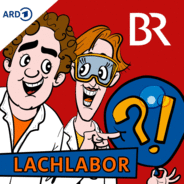 Lachlabor - Lustiges Wissen für Kinder zum Miträtseln-Logo