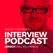 Hirsch will es wissen - Der Radio Hamburg Interview-Podcast-Logo