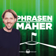 Phrasenmäher - Fußball-Podcast mit Henning Feindt-Logo
