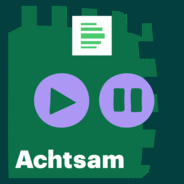 Achtsam - Deutschlandfunk Nova-Logo