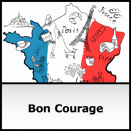 Bon Courage - Französisch-Logo