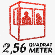 2,56 Quadratmeter – Ein Podcast übers Dolmetschen-Logo