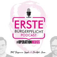 Erste Bürgerpflicht - der Podcast der #OperationHeuss-Logo