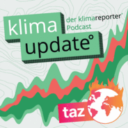 klima update° - der Nachrichten-Podcast von klimareporter°-Logo