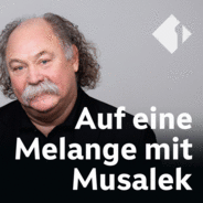 Auf eine Melange mit Musalek-Logo