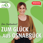 Zum Glück aus Osnabrück! Dein Stadtpodcast-Logo
