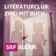 Literaturclub: Zwei mit Buch-Logo
