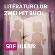 Literaturclub: Zwei mit Buch-Logo