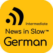 News in Slow German (Intermediate)-Logo