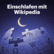Einschlafen mit Wikipedia-Logo
