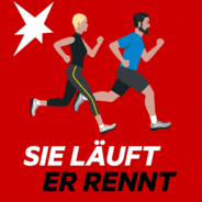 Sie läuft. Er rennt. - der Lauf-Podcast des stern-Logo
