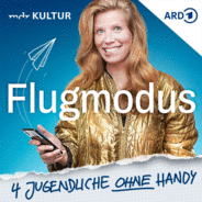 Flugmodus - 4 Jugendliche ohne Handy-Logo