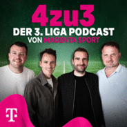 4zu3 - der 3. Liga Podcast-Logo