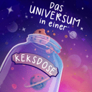 Das Universum in einer Keksdose-Logo